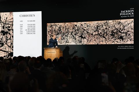 Das Number 7A von Jackson Pollock wird versteigert