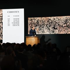 Das Number 7A von Jackson Pollock wird versteigert