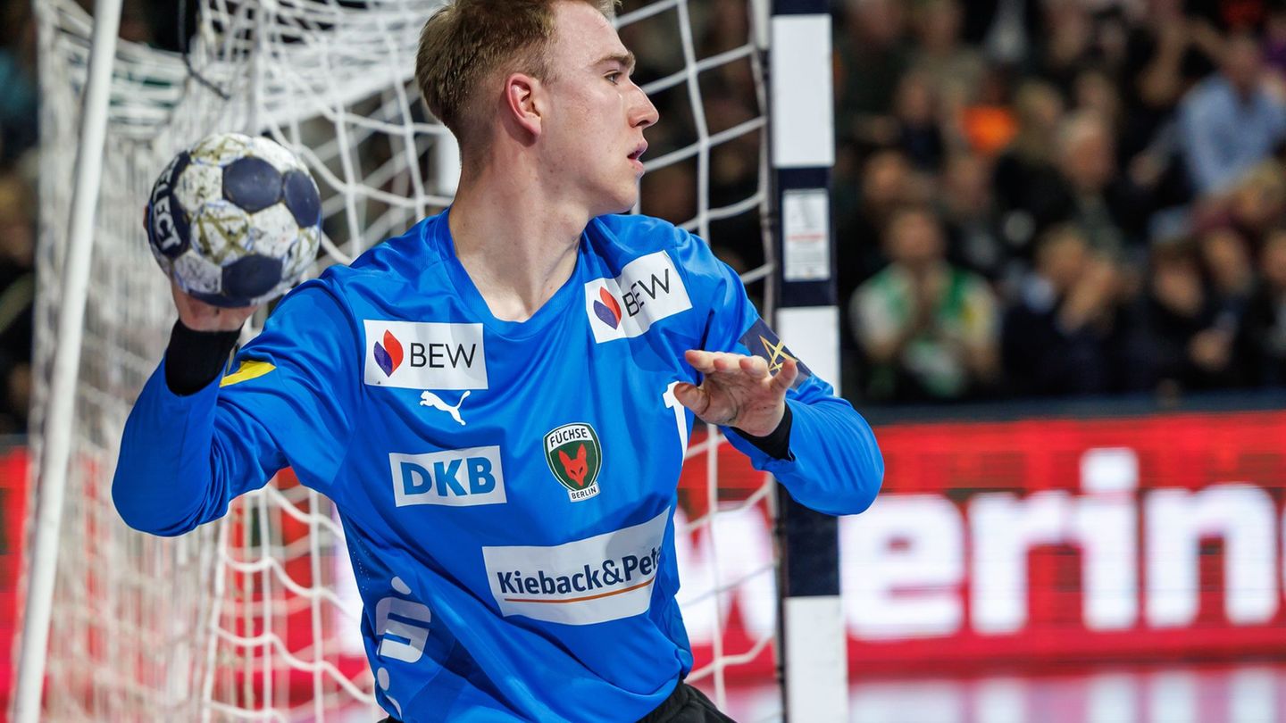 Mit 16 Paraden rettete Keeper Lasse Ludwig zumindest einen Punkt gegen Hannover (Archivbild) Foto: Andreas Gora/dpa