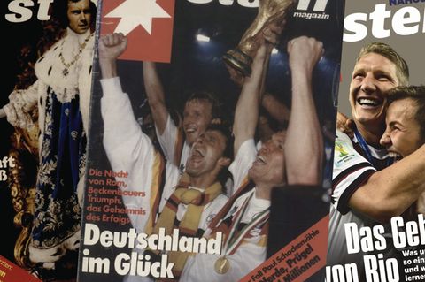 Rückblick: „Glorioser Vormarsch“ und „Wunder von Maracanã“: Die deutschen WM-Siege im stern