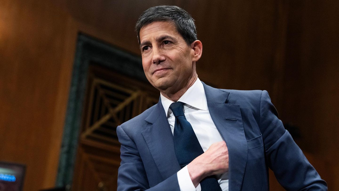 Kevin Warsh bei seiner Senatsanhörung