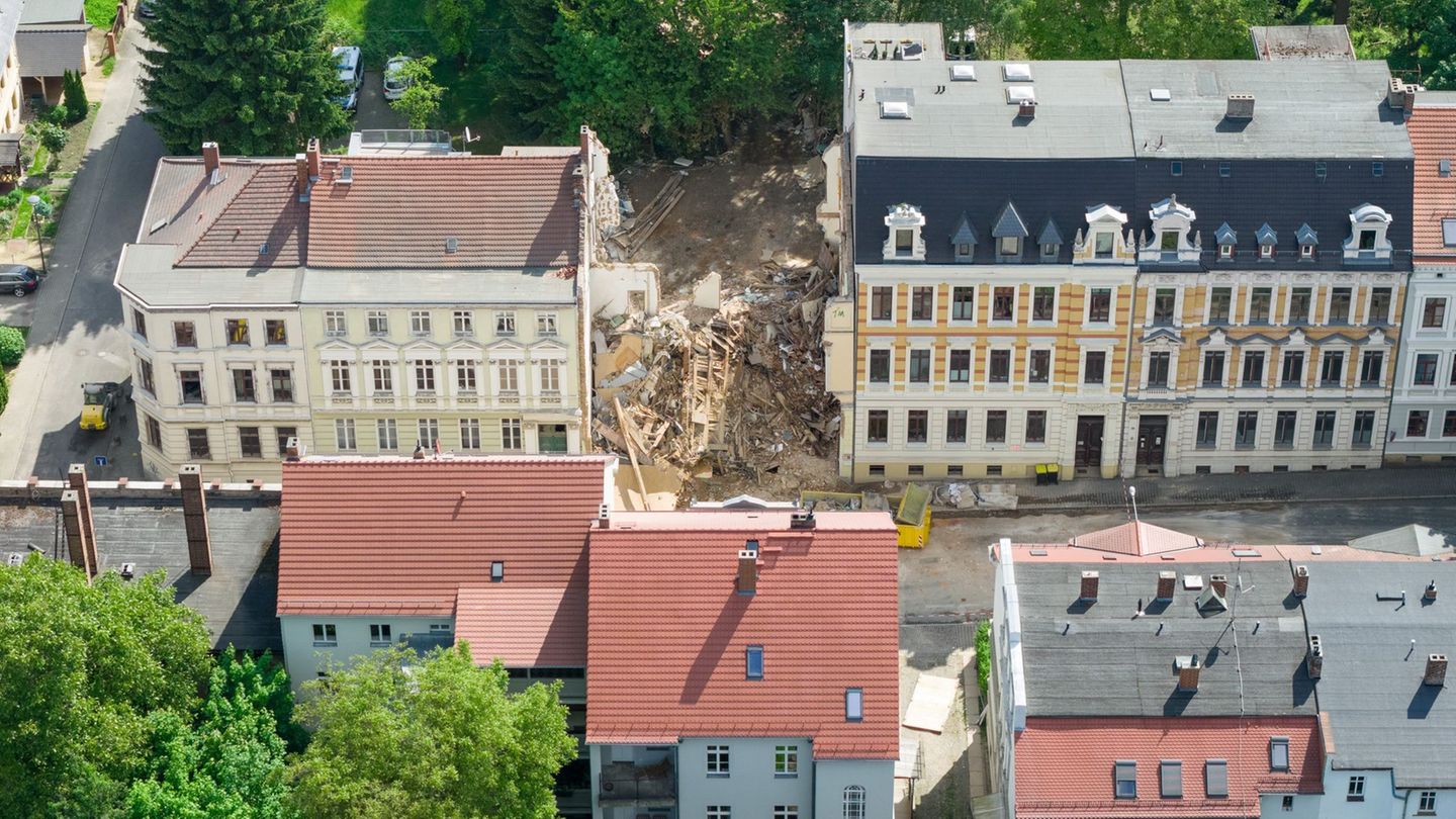 Der Rettungseinsatz nach dem Einsturz des Gründerzeithauses in Görlitz dauerte etwa 72 Stunden. Foto: Sebastian Kahnert/dpa