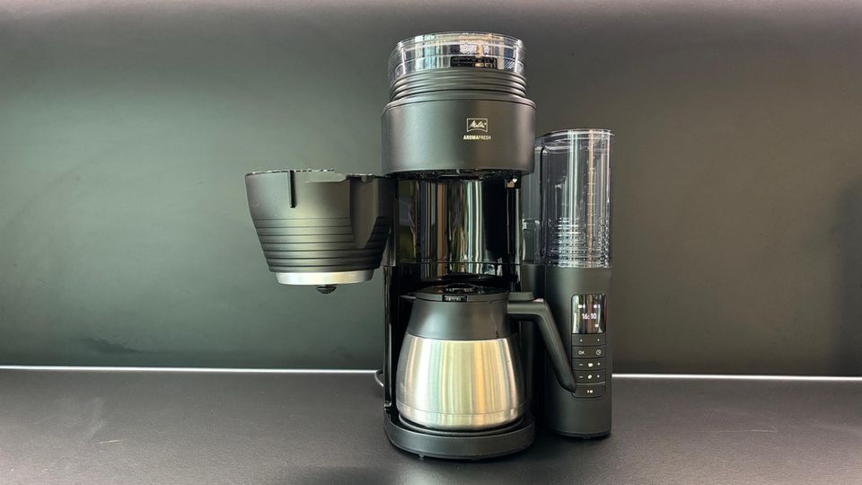 Kaffeemaschine mit Mahlwerk: Melitta AromaFresh Therm Pro X