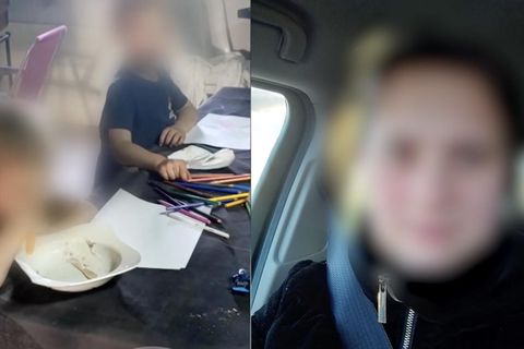 Die Mutter der zwei ausgesetzten Kleinkinder in Portugal