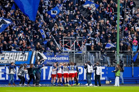 Der HSV und Frauenfußball-Leiterin Saskia Breuer gehen getrennte Wege. (Symbolbild) Foto: Philipp Szyza/dpa