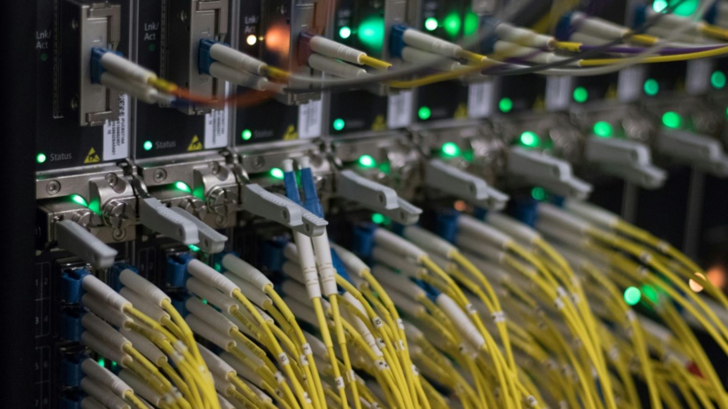 Kabel in Serverraum