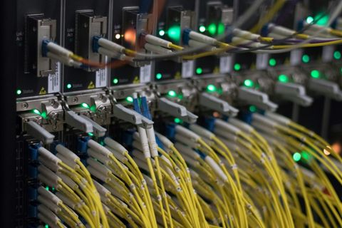 Kabel in Serverraum