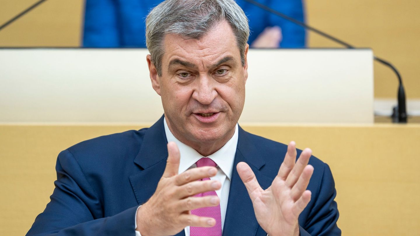 CSU-Chef Söder hatte nach den Änderungen in der Asylpolitik damit gerechnet, dass die AfD weniger Zuspruch erfährt. Foto: Peter