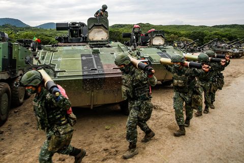 Militärübung von Taiwans Streitkräften