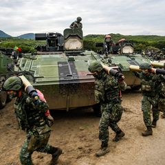 Militärübung von Taiwans Streitkräften