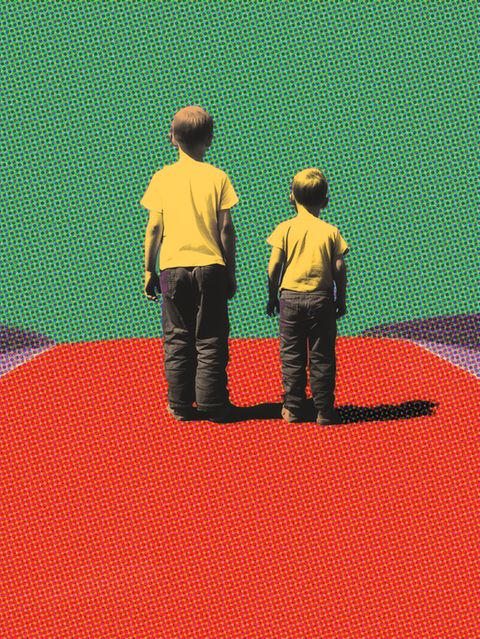 Portugal: Eine Montage die zwei ausgesetzte Kinder auf der Straße zeigt