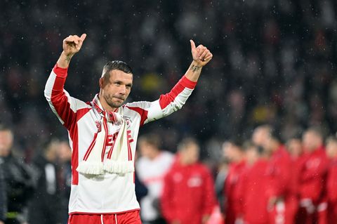 Lukas Podolski hat den 1. FC Köln geprägt wie kein Zweiter (Archivbild)