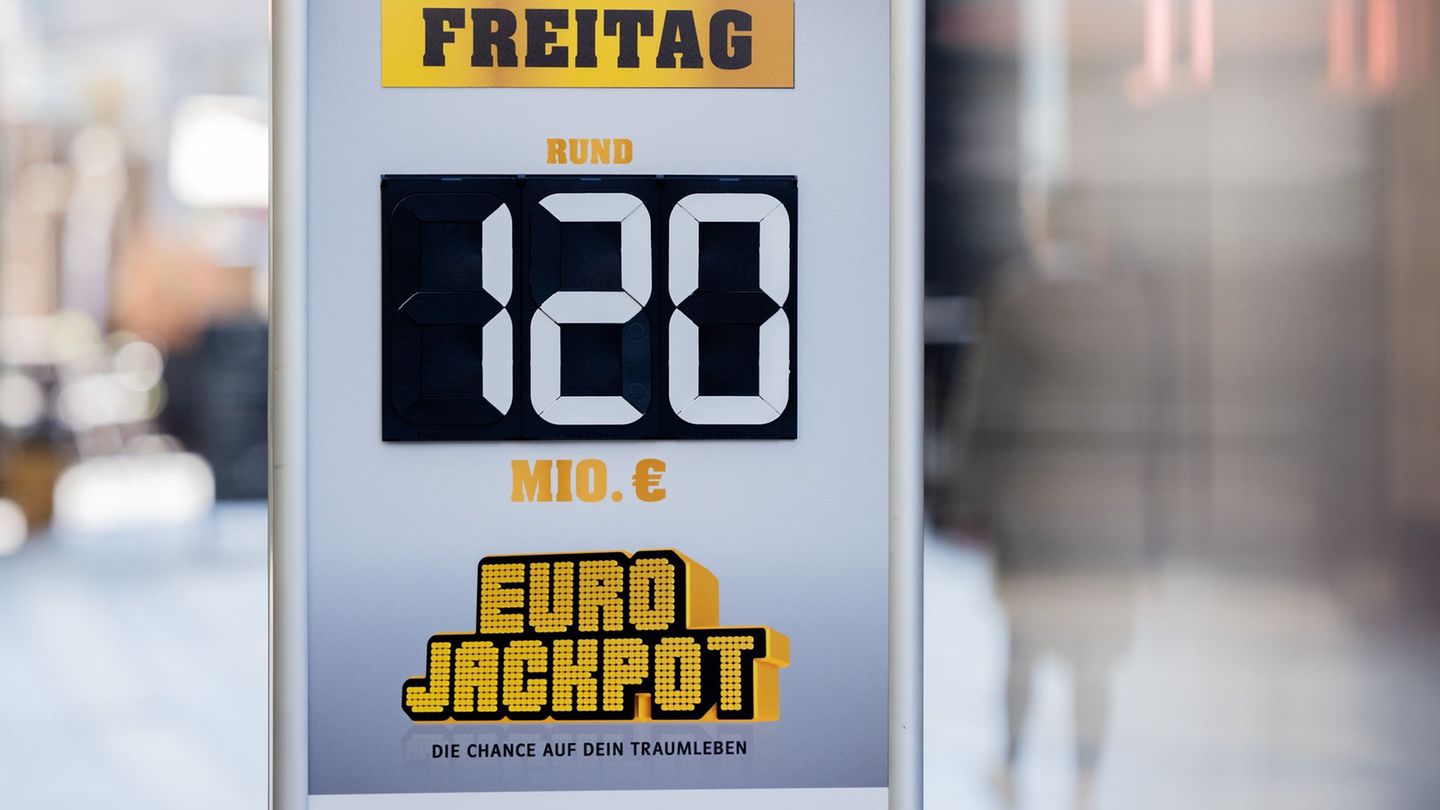 120 Millionen Euro liegen immer noch Eurojackpot bereit. Die Voraussetzung: Sieben richtige Zahlen. (Symbolbild) Foto: Rolf Venn