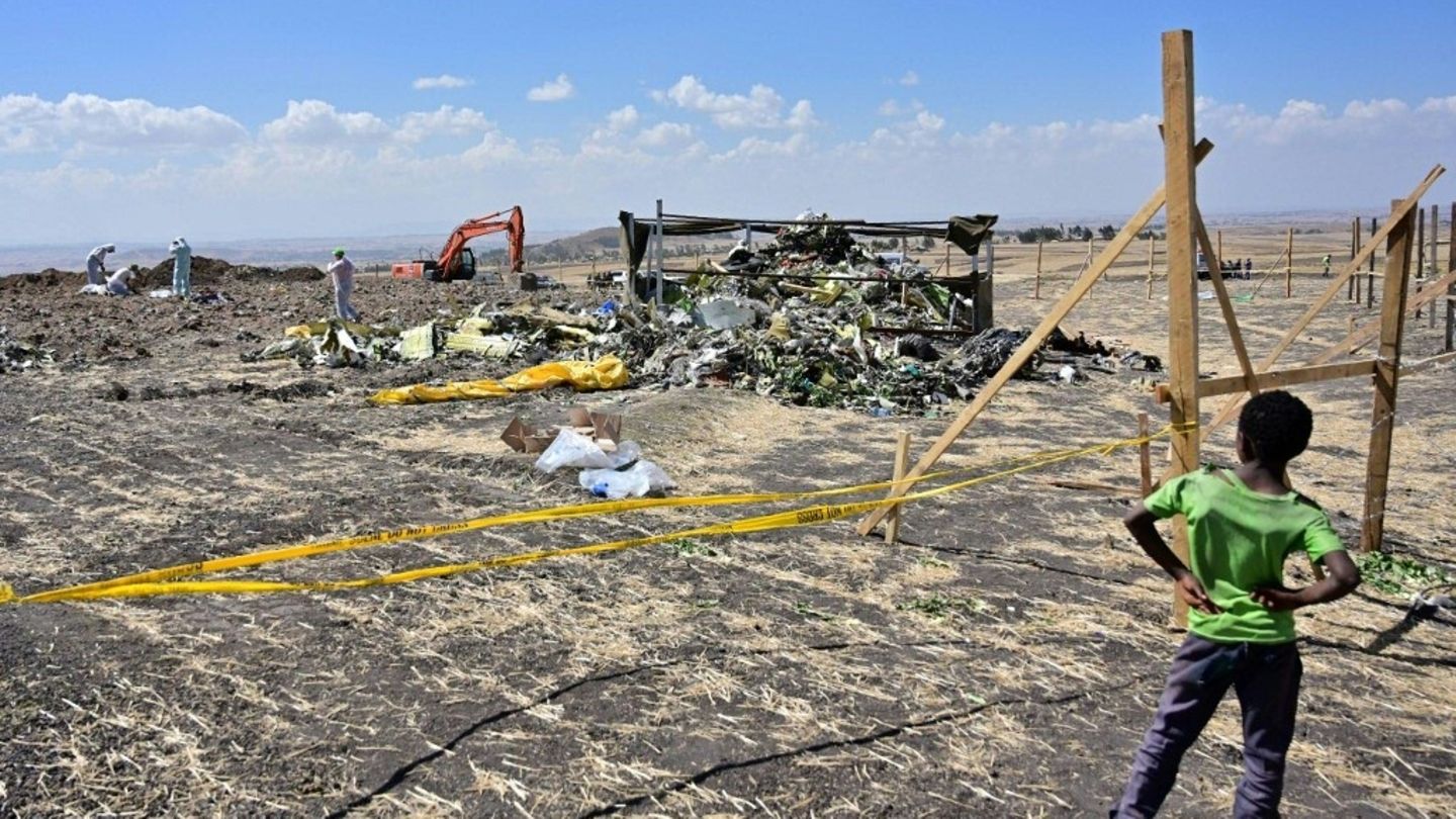 737-MAX-Absturz in Äthiopien im Jahr 2019