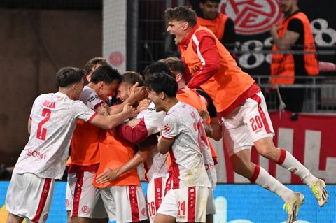 Rot-Weiss Essen hat gute Aufstiegschancen. Foto: Federico Gambarini/dpa