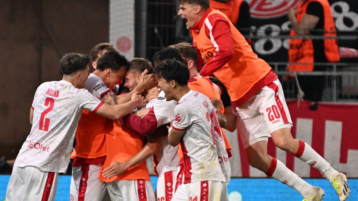 Rot-Weiss Essen hat gute Aufstiegschancen. Foto: Federico Gambarini/dpa