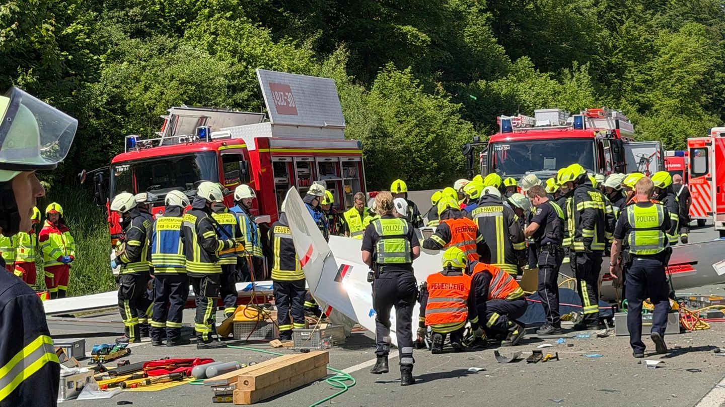 Segelflieger A45 Absturz