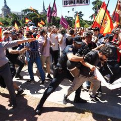 Proteste gegen Pedro Sánchez