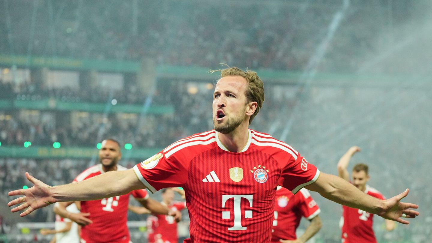 Matchwinner Harry Kane Foto: Michael Kappeler/dpa