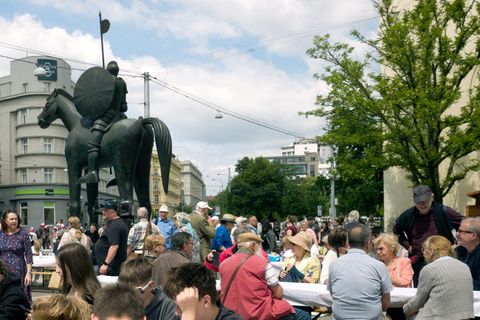 Das traditionelle Pfingsttreffen der vertriebenen Sudetendeutschen und ihrer Nachkommen findet erstmals in Tschechien statt. Fot