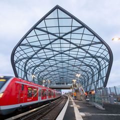 Eine 20-Jährige soll in einer Hamburger S-Bahn sexuell belästigt worden sein. (Symbolbild) Foto: Christian Charisius/dpa