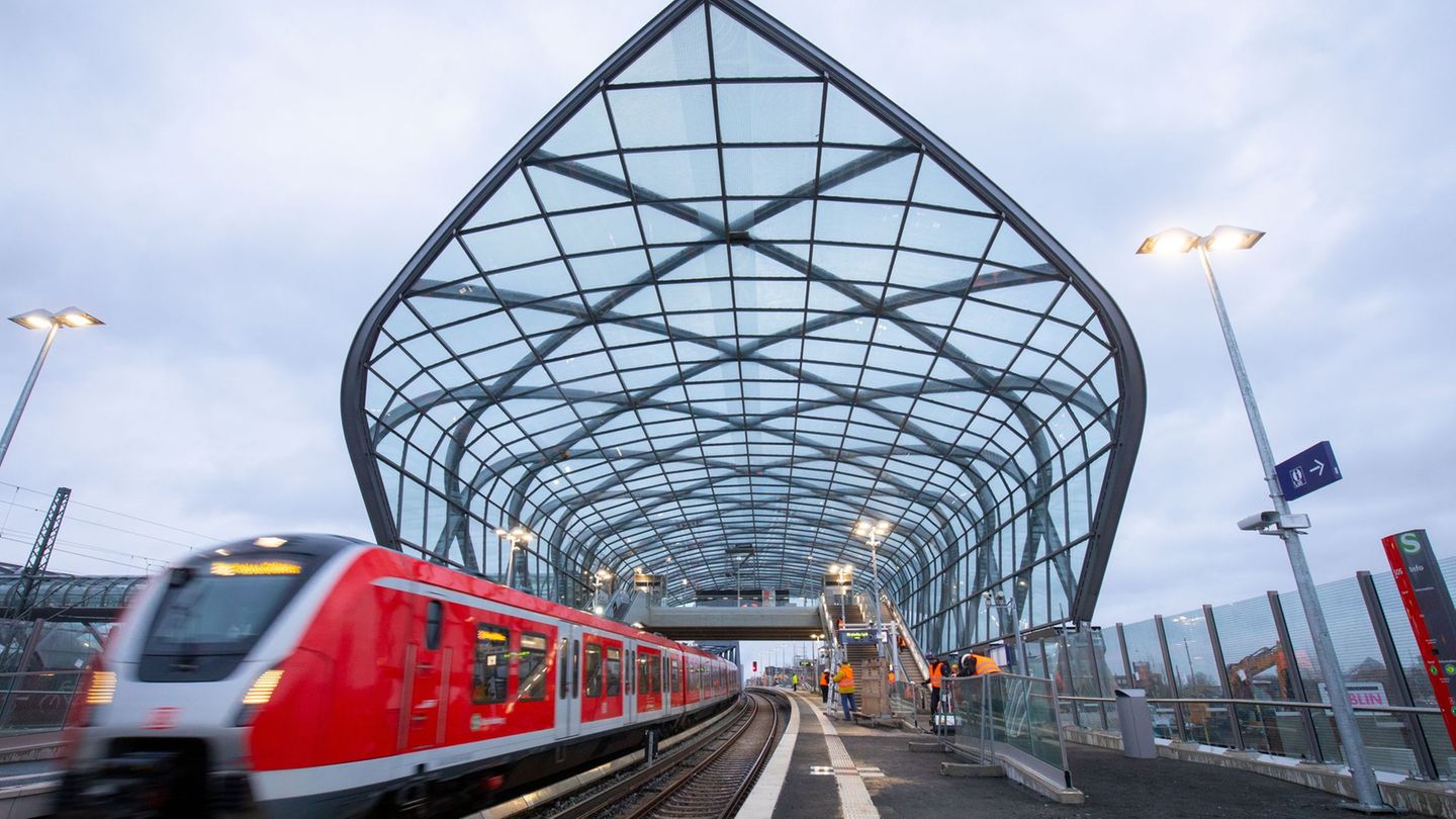 Eine 20-Jährige soll in einer Hamburger S-Bahn sexuell belästigt worden sein. (Symbolbild) Foto: Christian Charisius/dpa