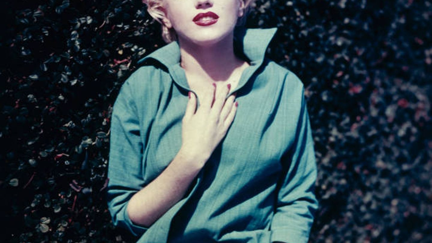Marilyn Monroe (1926 – 1962) in ihrem Haus in Palm Springs im Januar 1954: Damals avancierte sie zum größten Star in Hollywood.