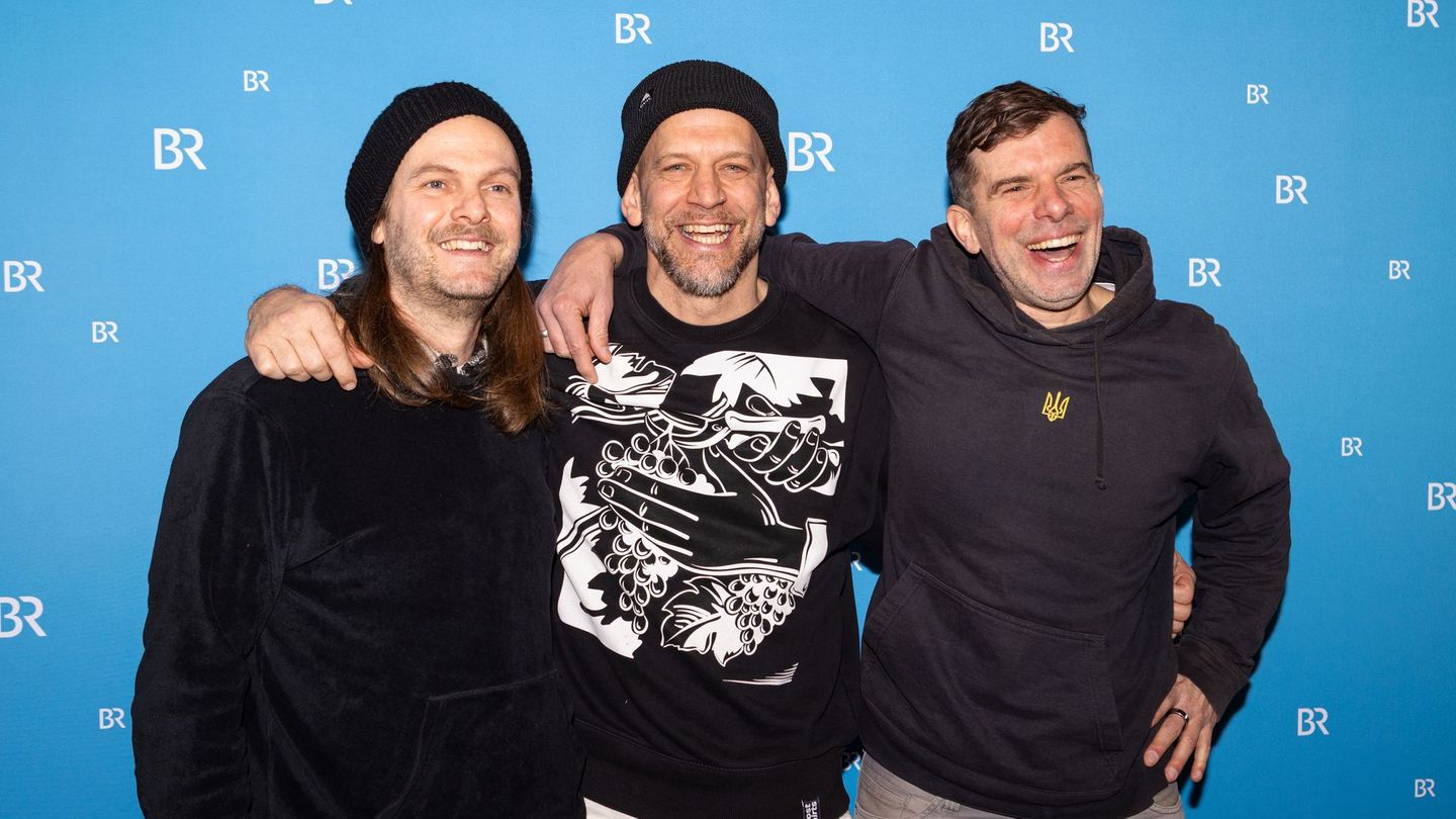 Seit 30 Jahren sind sie eine Band und überstanden gemeinsam eine große Krise (von links): Sänger und Gitrarrist Peter Brugger, Sänger und Schlagzeuger Florian Weber und Bassist, Keyboarder und Sänger Rüdiger Linhof.