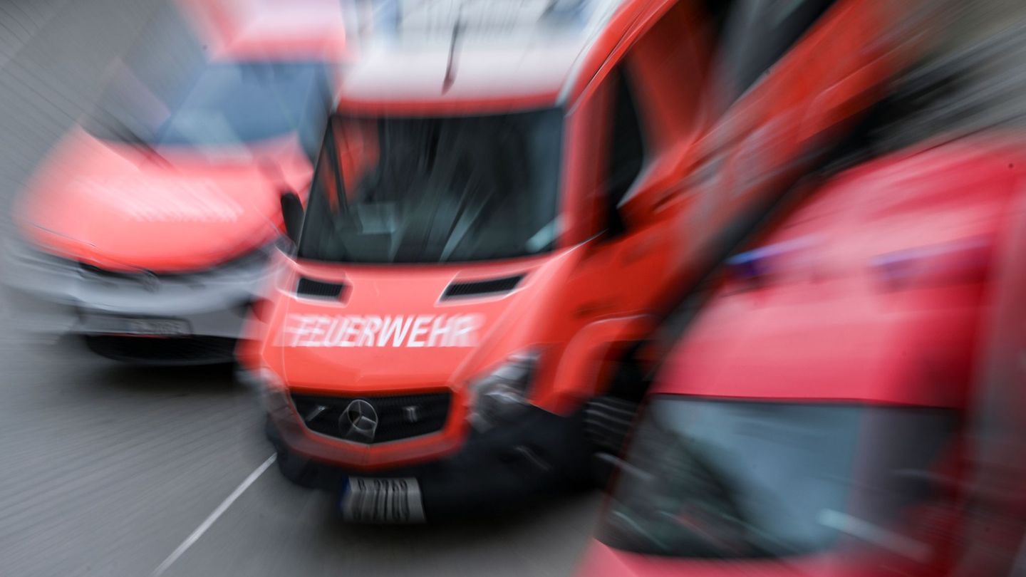 Vier Bewohner des Hauses mussten von den Einsatzkräften der Feuerwehr befreit werden. (Symbolbild) Foto: Jens Kalaene/dpa