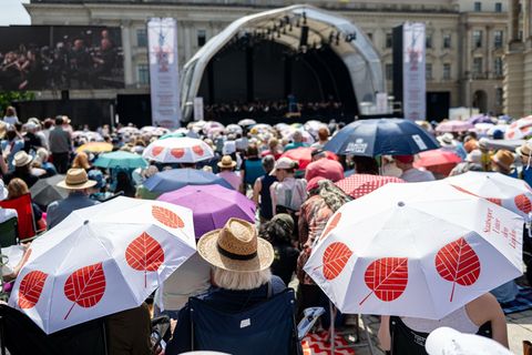 Zu Pfingsten gab es wieder "Staatsoper für alle". Foto: Fabian Sommer/dpa