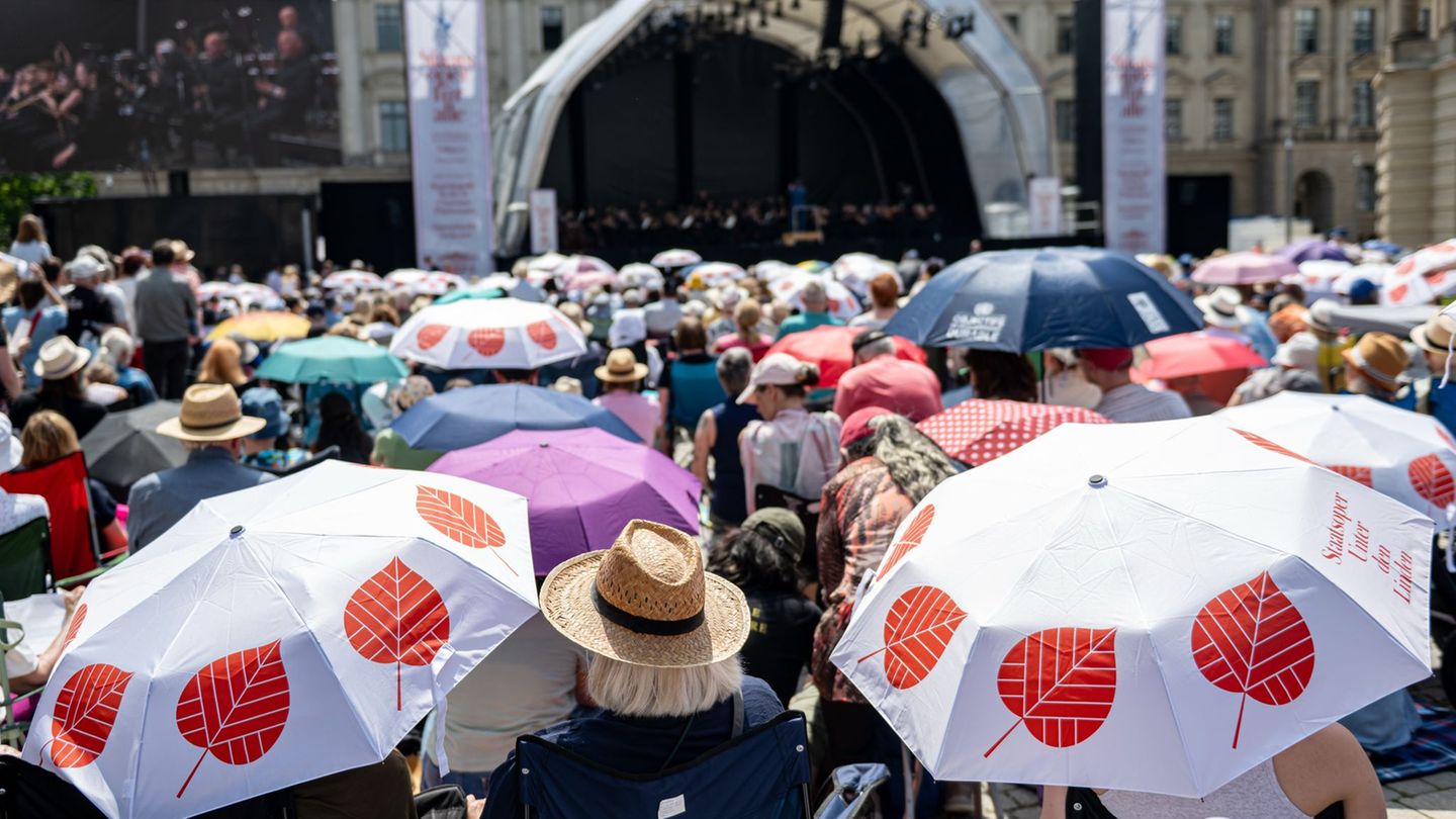 Zu Pfingsten gab es wieder "Staatsoper für alle". Foto: Fabian Sommer/dpa