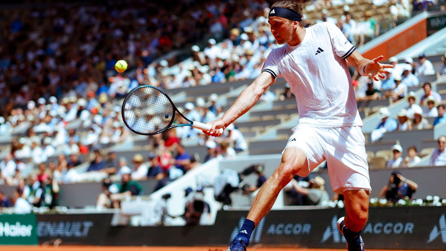 French Open im Tennis: Eiskalt zum Hitzestart: Zverev in Runde zwei von Paris