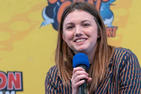 Hannah Murray bei einem Auftritt 2019 in Dortmund.