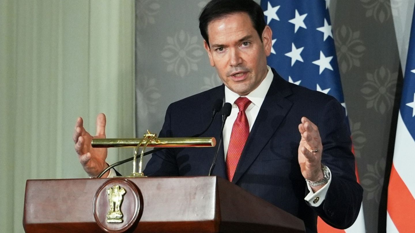 Marco Rubio in Neu Delhi