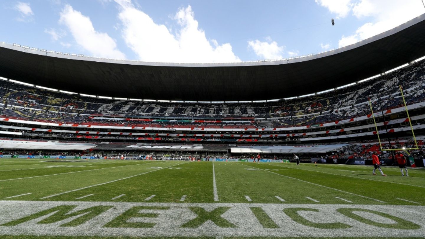 Das Aztekenstadion in Mexiko-Stadt