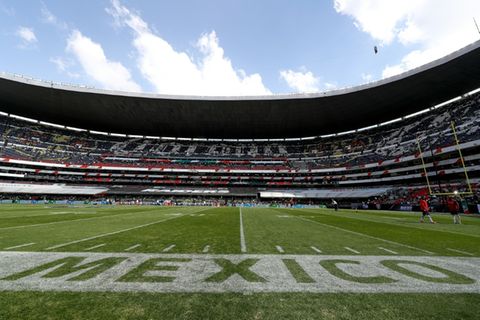 Das Aztekenstadion in Mexiko-Stadt