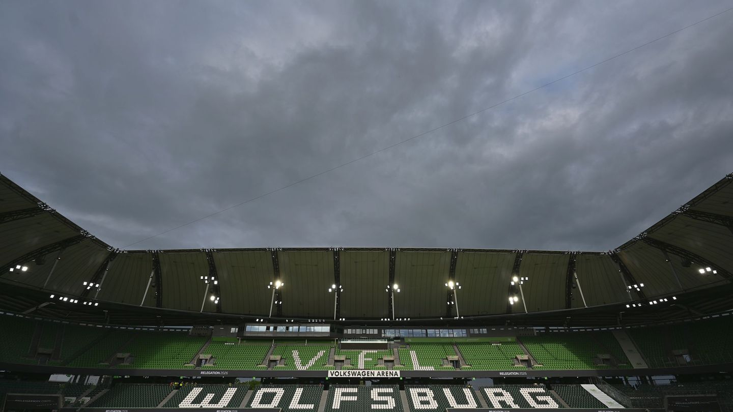 Das Stadion des VfL Wolfsburg. Foto: Swen Pförtner/dpa