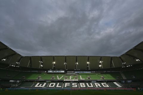Das Stadion des VfL Wolfsburg. Foto: Swen Pförtner/dpa