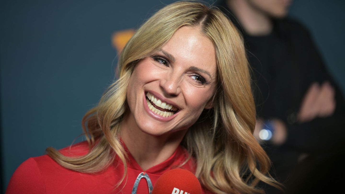 Michelle Hunziker hat nur noch wenig Kontakt zu ihrem früheren Kollegen Thomas Gottschalk. (Archivbild) Foto: Malin Wunderlich/d