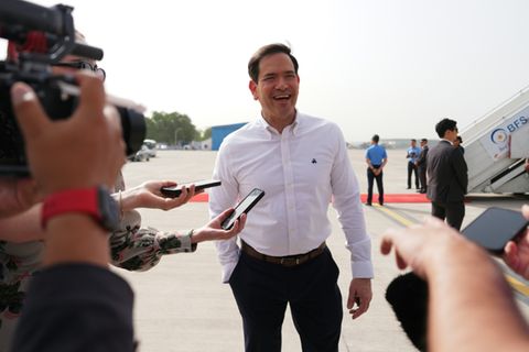 US-Außenminister Marco Rubio in Neu Delhi