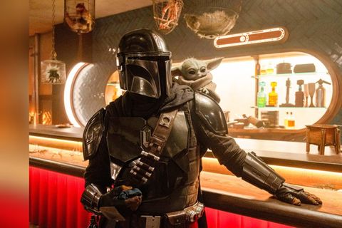 Auf Disney+ bereits in einer Serie höchst erfolgreich: "The Mandalorian" mit Grogu.