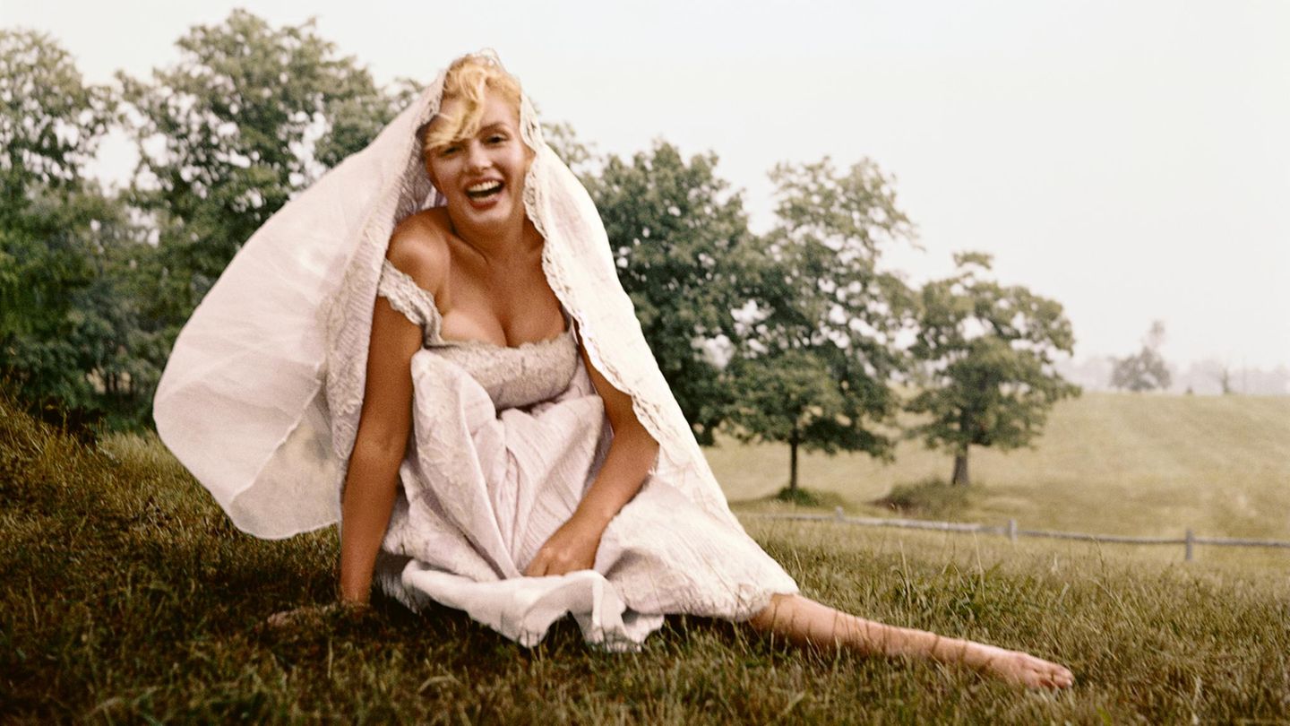 Historische Fotografie von Marilyn Monroe