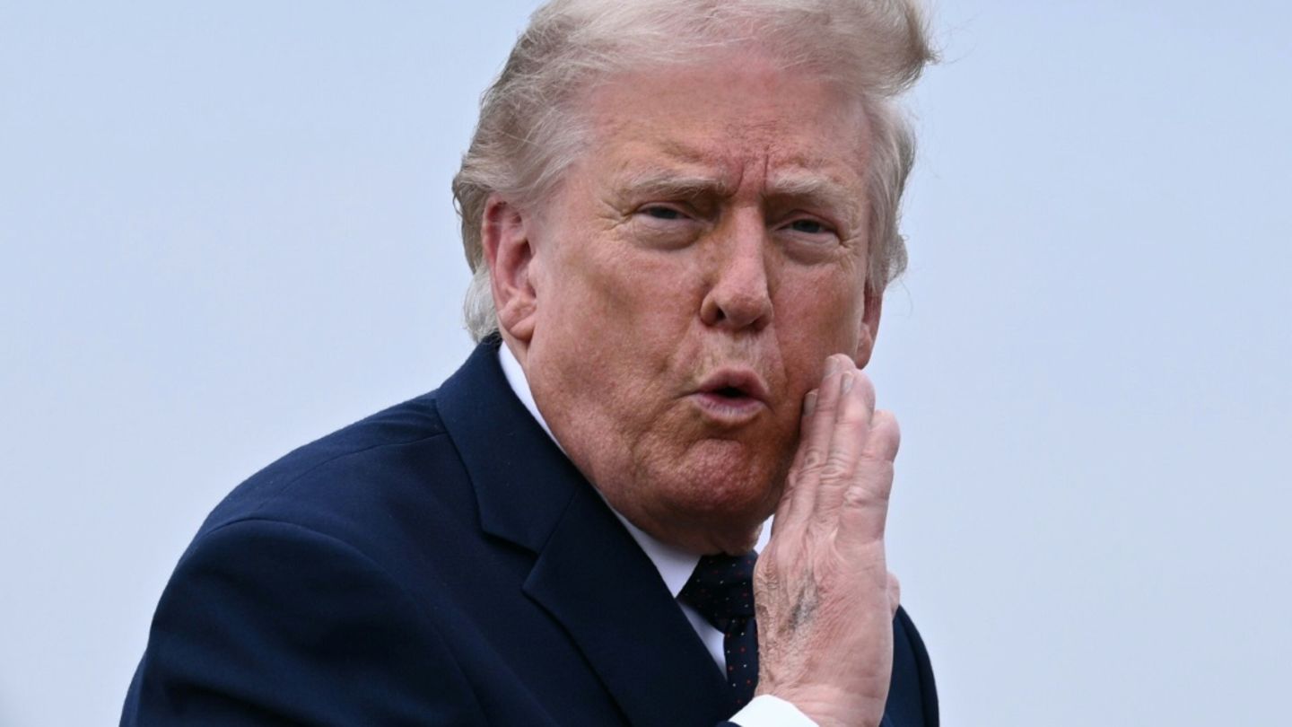 Trump am 22. Mai in Morristown, New Jersey