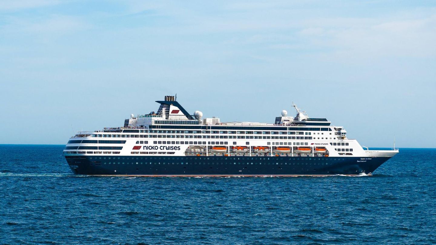 Das Kreuzfahrtschiff „Vasco da Gama“