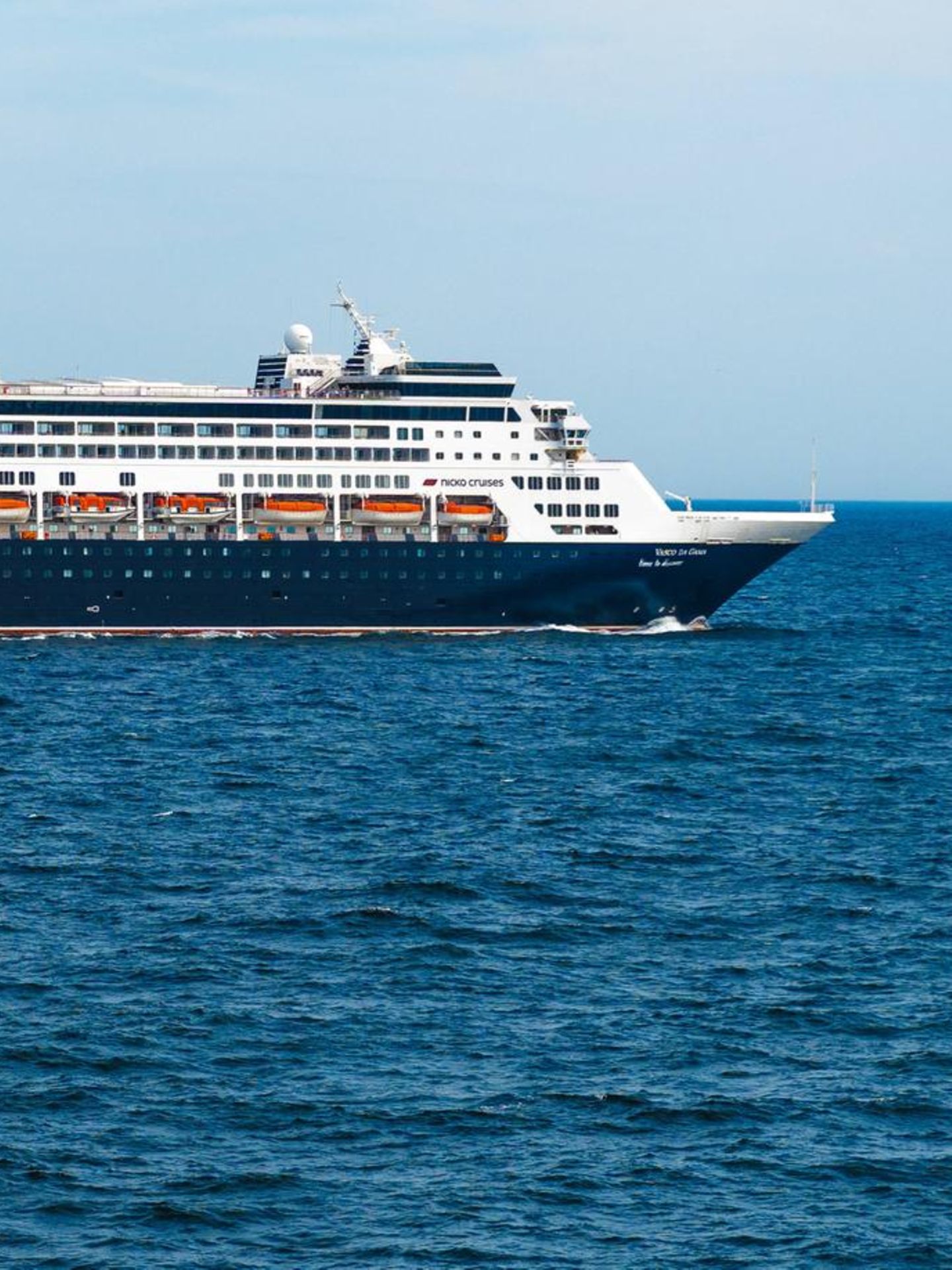 Das Kreuzfahrtschiff „Vasco da Gama“