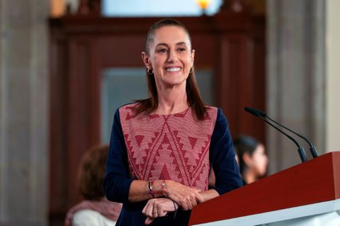 Mexikos Präsidentin Claudia Sheinbaum