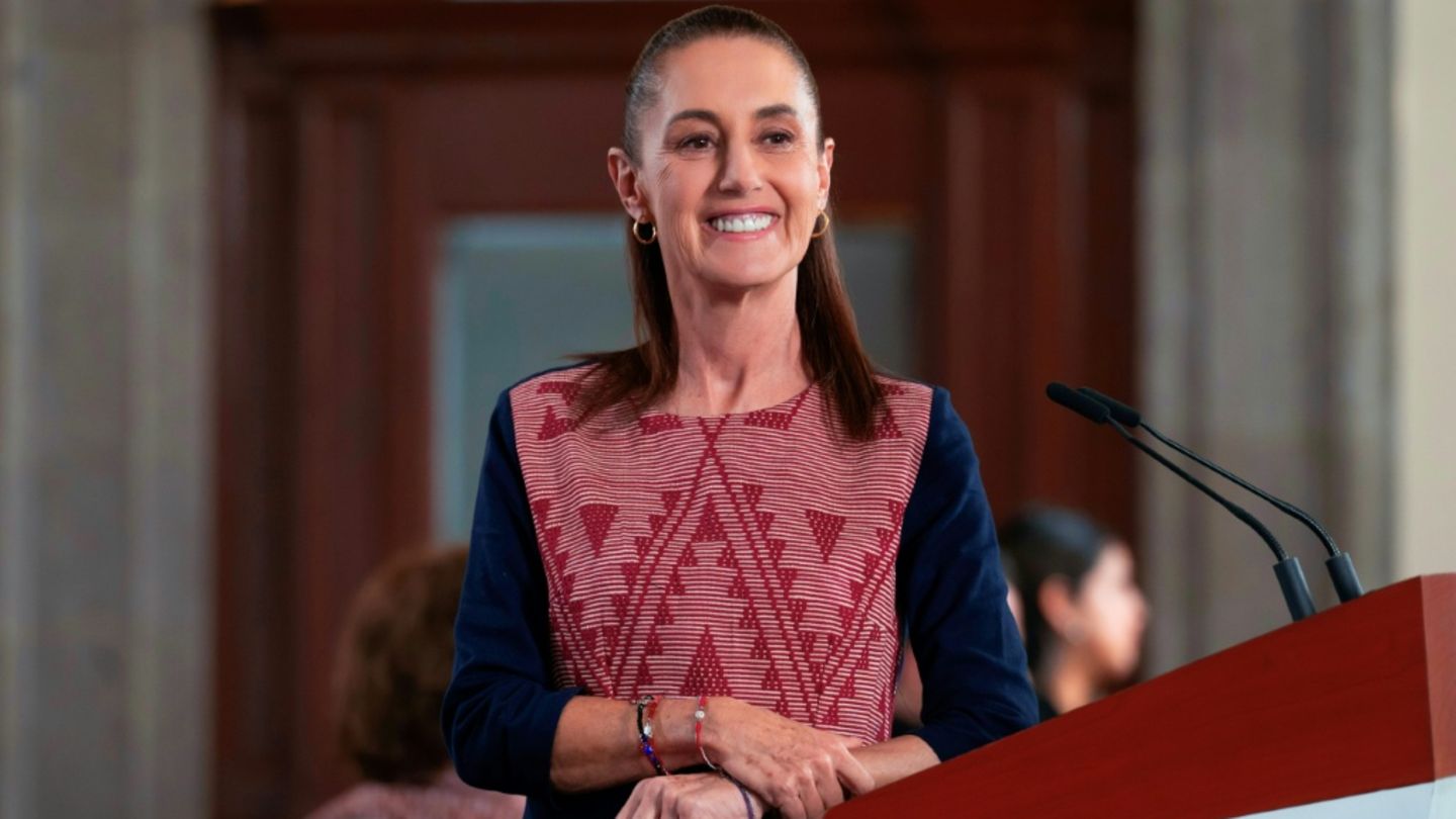 Mexikos Präsidentin Claudia Sheinbaum