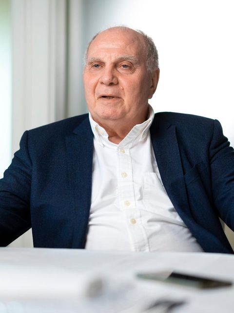 Uli Hoeneß im Gespräch