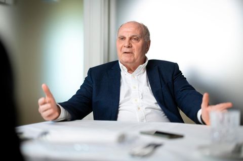 Uli Hoeneß im Gespräch