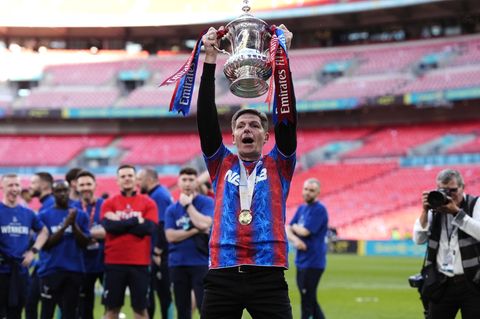Oliver Glasner verhalf Crystal Palace zum ersten Pokalsieg. (Archivbild) Foto: Nick Potts/PA Wire/dpa